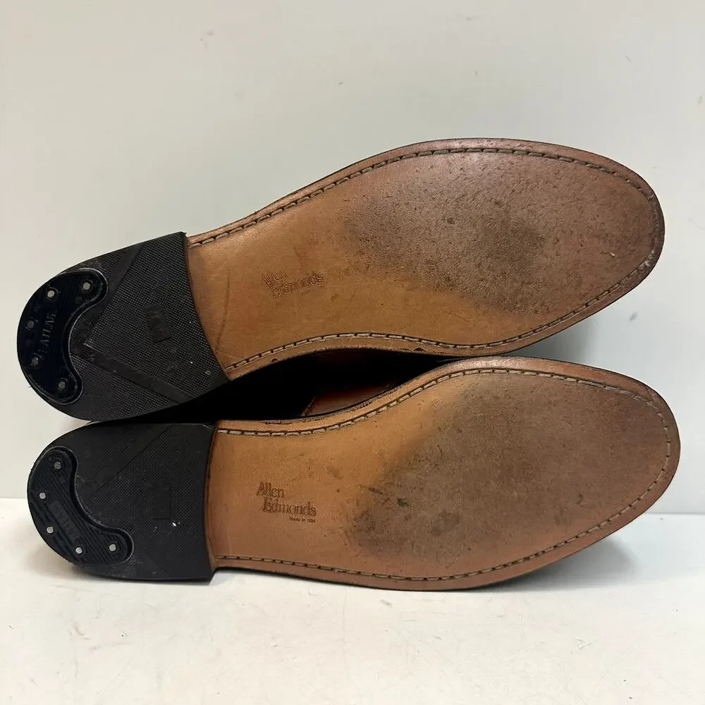 VGUC Rancourt & Co. x Allen Edmonds Townsend Nubuck Strap Penny Loafers USA 11 D